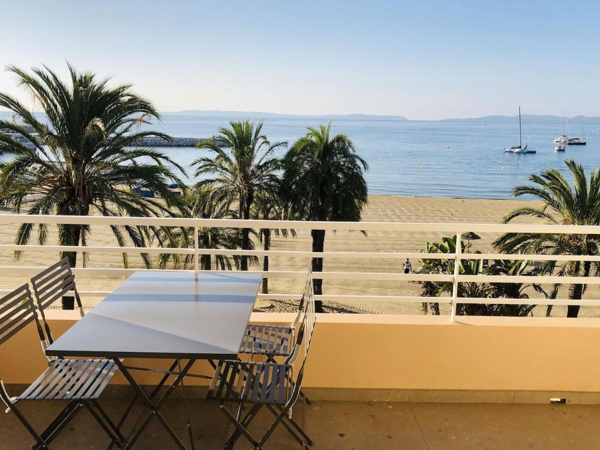 Appartement T3 Lumineux Traversant Totalement Neuf En Face De La Plage Front De Mer Vue Sur Les Iles Vue Mer Panoramique Assuree Residence De La Plage Centre Ville Du Lavandou 3Eme Etage Avec Ascenseur Appartement T3 Le Lavandou Exterior photo